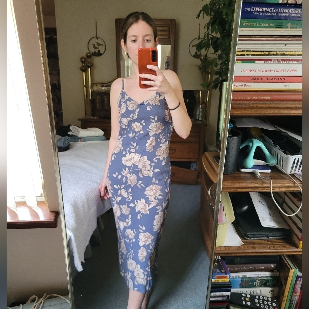 Forever 21 Floral midi dress